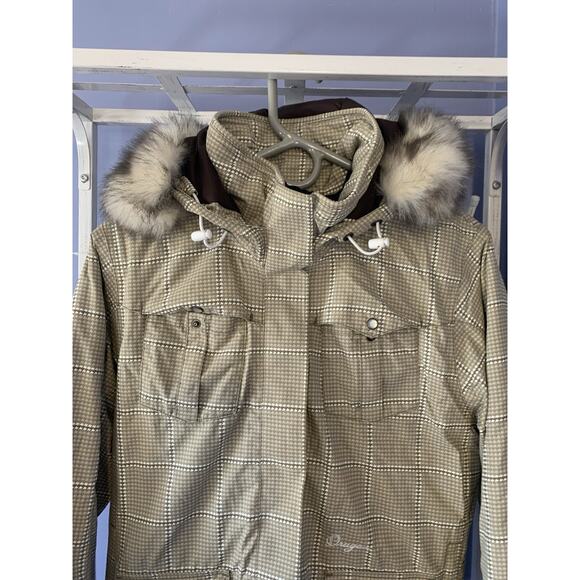 Orage eomsns ski jacket furry removable hood water proof insulated M - Picture 2 of 16